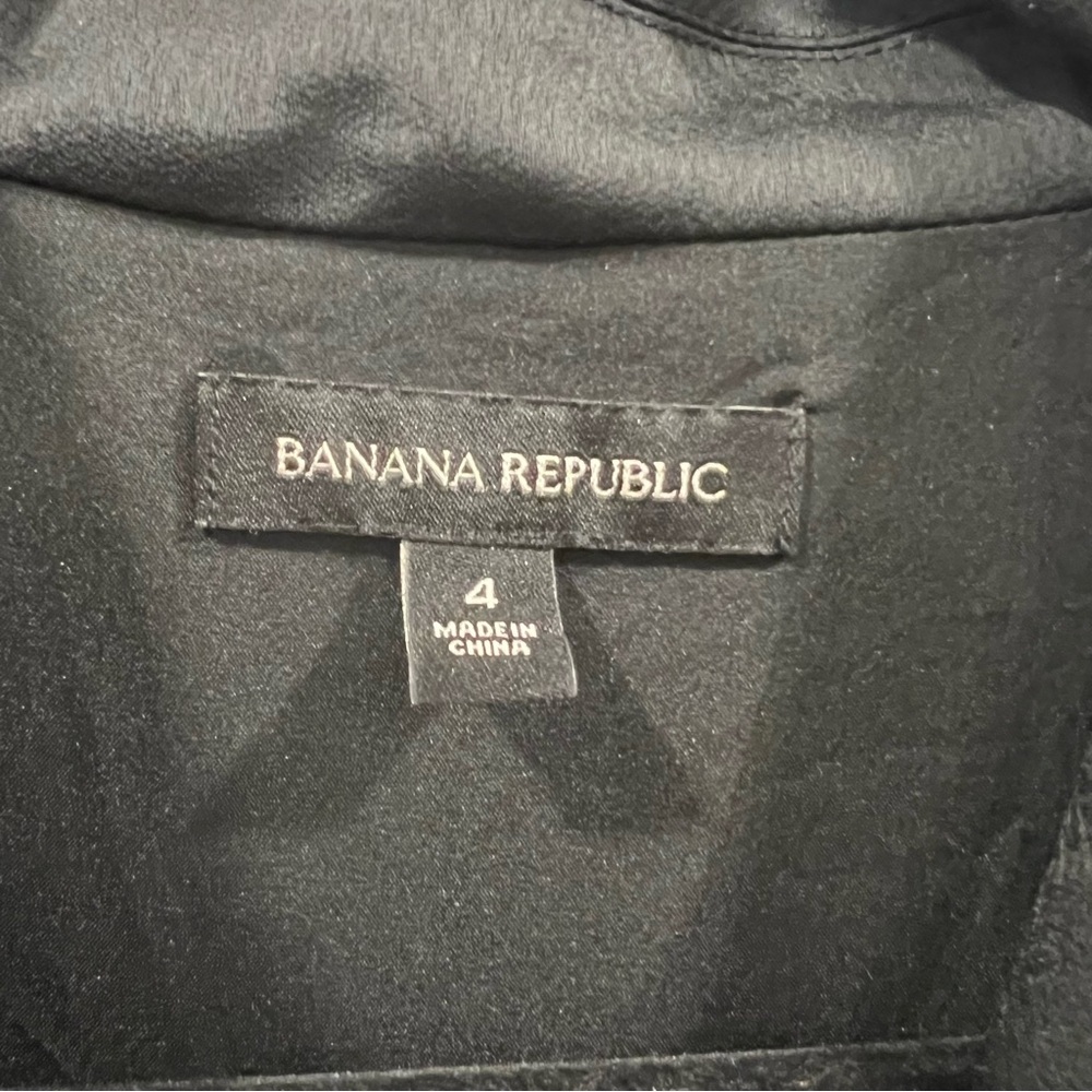 Banana Republic Women’s Tuxedo Jumpsuit Black Tailored One Piece Pant Suit 4 - Picture 5 of 11